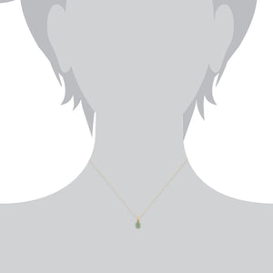 Classic Jade Stud Earrings & Pendant Set Image 5