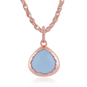 Orecchini pendenti e pendenti Boho in argento 925 placcato oro giallo con castone in giada blu