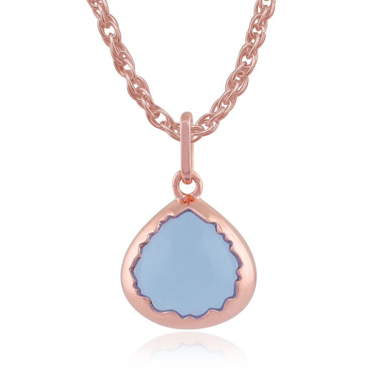 Orecchini pendenti e pendenti Boho in argento 925 placcato oro giallo con castone in giada blu