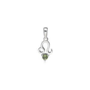 Peridot Leo Zodiac Charm 