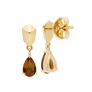 Citrine Drop Earrings