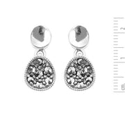 Collana e orecchini con pendente in stile Art Déco Marcasite in argento 925