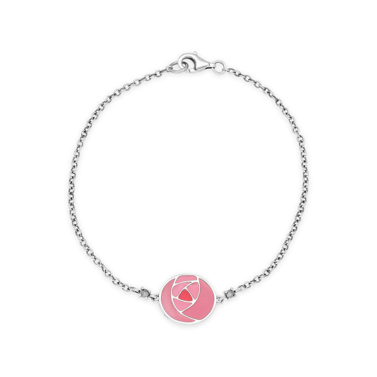Bracciale Marcasite, bracciale in argento sterling 0,09 Marcasite stile Rennie Mackintosh