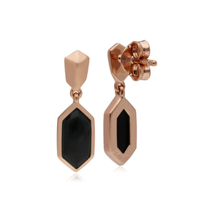  Black Onyx Drop Earrings