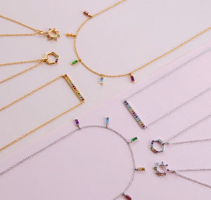 Rainbow Collection Necklaces & Pendants